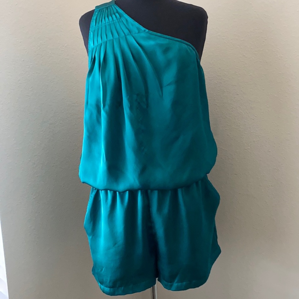 Emerald Green Romper